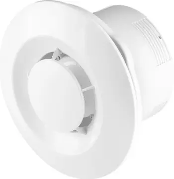 Ventilator tavanor Awenta WXS100T, me kohëmatës, i bardhë