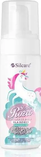 Shkumë larëse trupi Silcare Sweet Narwhal, për fëmijë, 150ml, e bardhë
