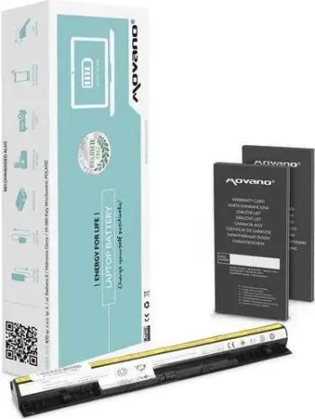 Bateri laptopi Movano Lenovo IdeaPad G500s G510s Z710, 2200mAh, Li Ion, e zezë