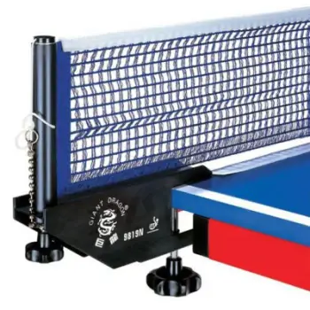 Rrjetë pingpongu Giant Dragon 9819 N ITTF, sistem me vidë, pambuk, blu