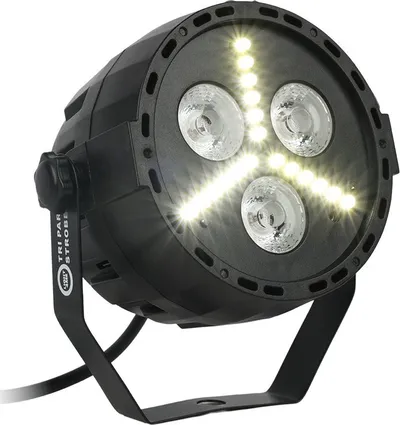 Reflektor LED LIGHT4ME TRI PAR STROBE, RGB, efekt strobe, i zi - 2
