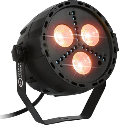 Reflektor LED LIGHT4ME TRI PAR STROBE, RGB, efekt strobe, i zi - 3