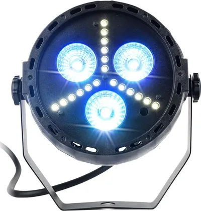 Reflektor LED LIGHT4ME TRI PAR STROBE, RGB, efekt strobe, i zi - 4