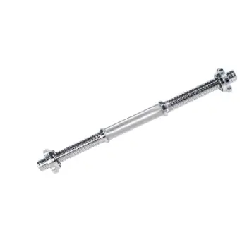 Shufër trajnimi Martes Essentials Conan, 45cm, çelik, argjendtë