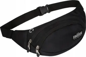 Çantë beli St. Majewski Waist Bag, vintage, e zezë