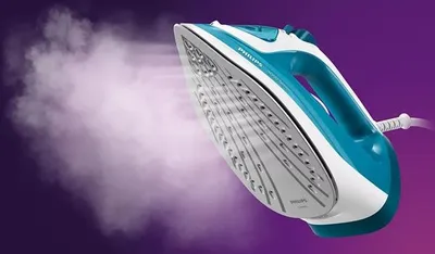 Hekur me avull Philips DST3011/20, 2100W, i kaltër/bardhë - 4