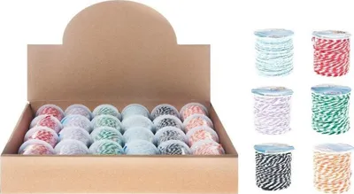 Shirit dekorativ Craft with Fun CF Decoration Ribbon Cord, kordelë 10m, miks ngjyrash - 1