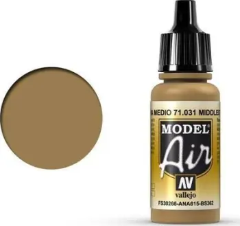 Ngjyrë akrilike Vallejo Model Air Middle Stone, 17ml, mat, për airbrush