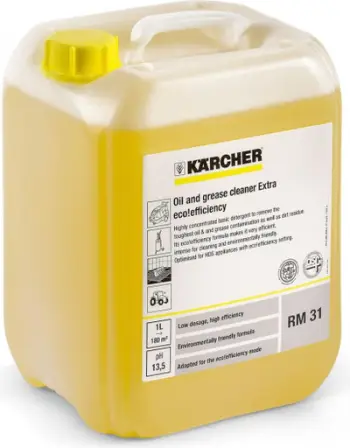 Detergjent presioni i lartë Kärcher PressurePro RM 31 Eco Efficiency, 10 L, për vaj dhe yndyrë, i verdhë