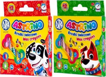 Ngjyra dylli Astrino ASTRA, 12 ngjyra, për fëmijë