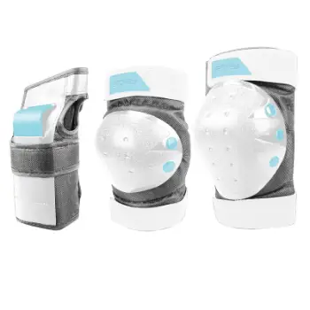 Set mbrojtës Spokey Shield Pro, madhësia S, për bërryla gjunjë dhe kyçe, i zi