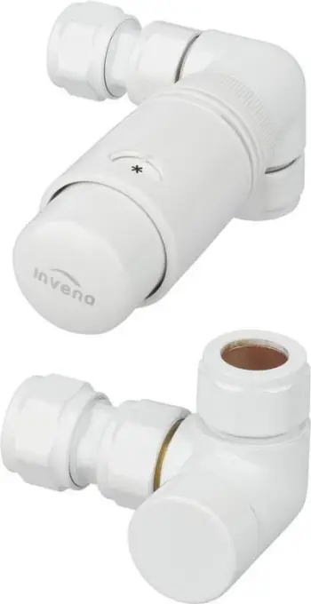 Set termostatik Invena AXIAL 1/2" (CD-25-B15), i bardhë