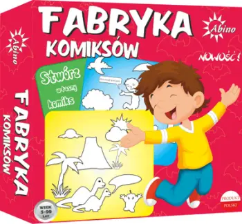 Set kreativ Abino Comic Factory, shabllone komikësh, për fëmijë 5-99 vjeç, multikolor