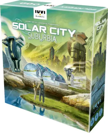 Lojë bordi Iuvi Games Solar City Suburbia, strategjike