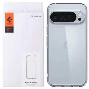 Mbulesë telefoni Spigen Ultra Hybrid MagSafe, për Google Pixel 10 Pro XL, transparente