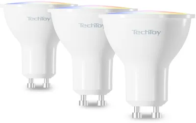 Poç TechToy Smart Bulb RGBm 4.5W, GU10, 3 copë - 1