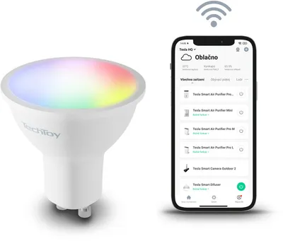 Poç TechToy Smart Bulb RGBm 4.5W, GU10, 3 copë - 3