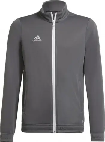 Bluzë sportive për fëmijë Adidas Junior Entrada 22 Track Jr H57521, poliester, me zinxhir, blu