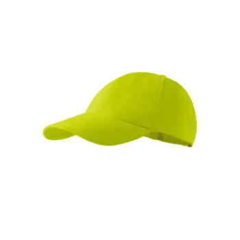 Kapele për fëmijë Malfini 6P Kids Jr Cap MLI-30362, 100% pambuk, e verdhë lime