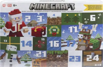 Kalendar i Adventit Mattel Minecraft, 24 ditë, për fëmijë 6+