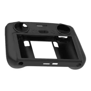 Kuti mbrojtëse Puluz për DJI RC 2, silikon, për telekomandë droni, e zezë