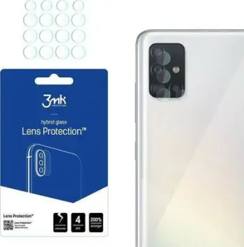 Xham mbrojtës për kamerë 3MK, për Galaxy A52 5G, 4 copë