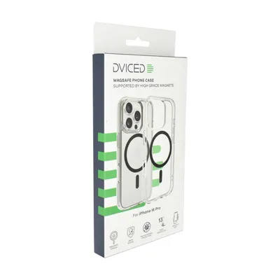 Dviced MagSafe iPhone 16 Pro Clear Case, Black - 3