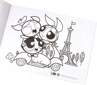Fletore vizatimi Teka Powerpuff Girls, A4, 20 fletë, e bardhë - 3