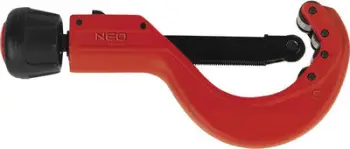 Prerëse tubash Neo Tools Pipe Cutter, 6-63 mm, për tuba plastikë, e kuqe