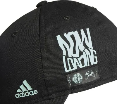 Kapele Adidas ARKD3 Now Loading, tekstil, e rregullueshme, e zezë - 3