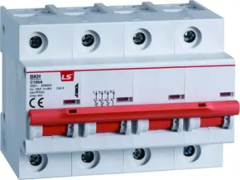 Shkyçës mbi-rryme ANIRO BKH 3P, D 125A, 10kA, gri