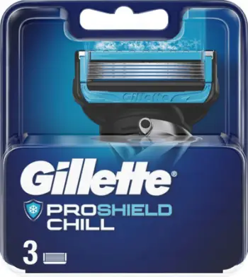 Koka rroje Gillette Proshield Chill, 3 copa, për Fusion Proglide
