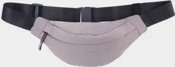 Çantë beli 4F 4FSS23AWAIF028, me xhep të pasëm, rrip i rregullueshëm, rozë