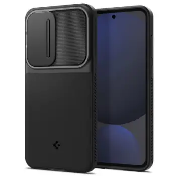 Mbrojtëse Spigen për Galaxy S24 FE, Optik Armor, e zezë