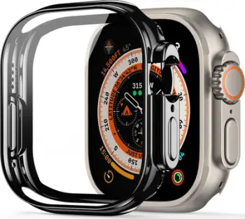 Mbrojtëse ore Dux Ducis Somo Series për Apple Watch Ultra 49mm, TPU, e zezë