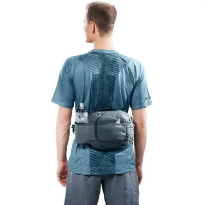 Çantë beli Deuter Pulse Pro 5, 5L, me mbajtëse shishe, gri grafit - 5