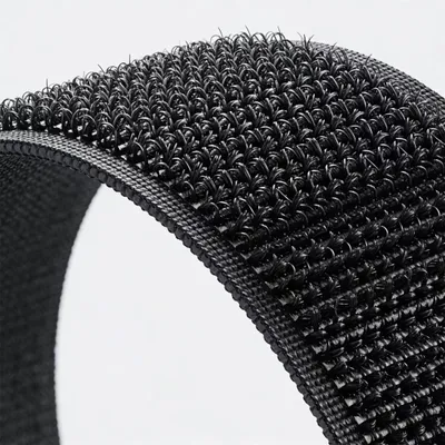 Organizues për kabllo ZOY Velcro, 0.5m, i zi - 3