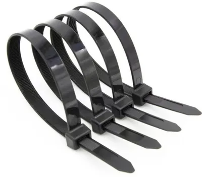 Organizues për kabllo ZOY Ties, 300mm, 100 copë, të zeza - 1