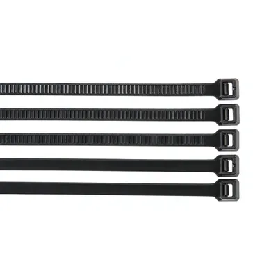 Organizues për kabllo ZOY Ties, 300mm, 100 copë, të zeza - 3