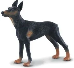 Figurine lodër Collecta Dog Doberman 004-88086 - 1