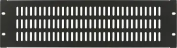 Panel blind rack Lanview RAB210BL, 2U, me vrima ajrimi, i zi