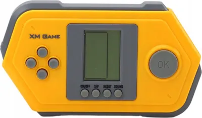 Konsolë lojërash Tetris Brick Game, elektronike, gri verdhë - 2