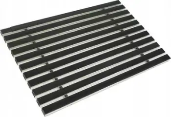 Tapet hyrës ACO Self Vario, 750x500x20mm, gome, i zi