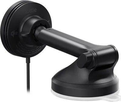 Mbajtëse telefoni për makinë IOttie Velox Mini Qi2, karikim wireless 15W, montim në xham dhe pult, e zezë - 2