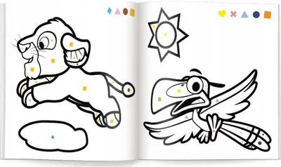 Liber vizatimi Disney Toddler Color According to the Code, aktivitete me ngjyrosje, per femije - 3
