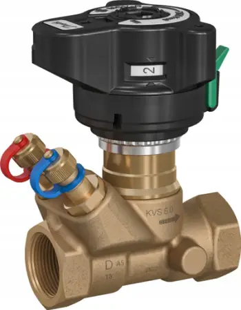 Valvul sferike PVC-U Geberit 602007, 3/4", IPS, gri