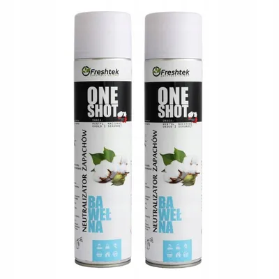 Neutralizues aromash FreshtEK One Shot, 600ml, aromë pambuku - 1