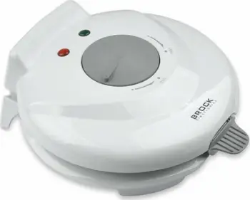 Aparat waffle Brock WM 3001, 750W, pllakë 19.2cm, i bardhë
