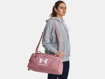 Çantë duffle Under Armour Undeniable 5.0 XS, rezistente ndaj ujit, Pink Elixir