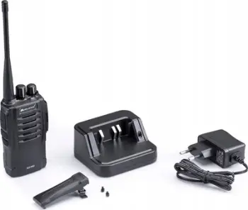 Radio dy-drejtimëshe Midland G10 Pro PMR446, bateri 1200 mAh, karikues tavoline, e zezë